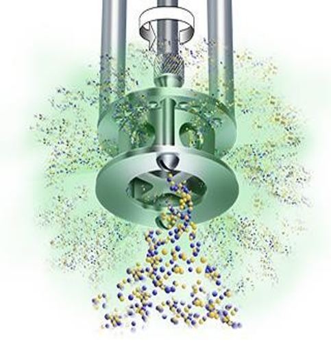 Illustration of cavitation micro-streaming